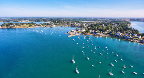 Balade : L'entrée du Golfe via Larmor Baden